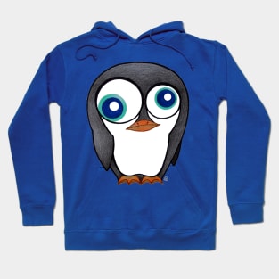 Confused Penguin - A Little Messed Up Bird Hoodie